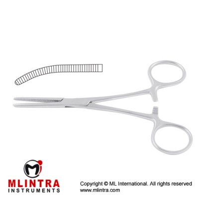 Pean-Nippon Haemostatic Forceps Curved Stainless Steel, 14 cm - 5 1/2"